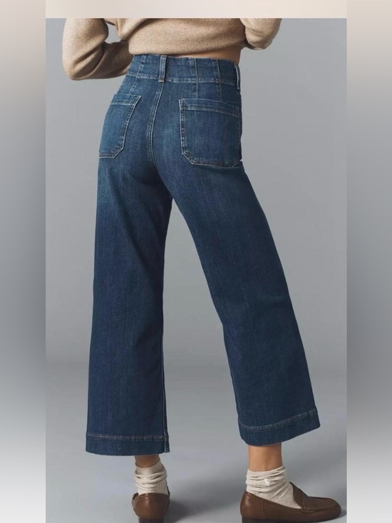 Maeve Denim - MAEVE the colette crop jeans from anthropologie size 31